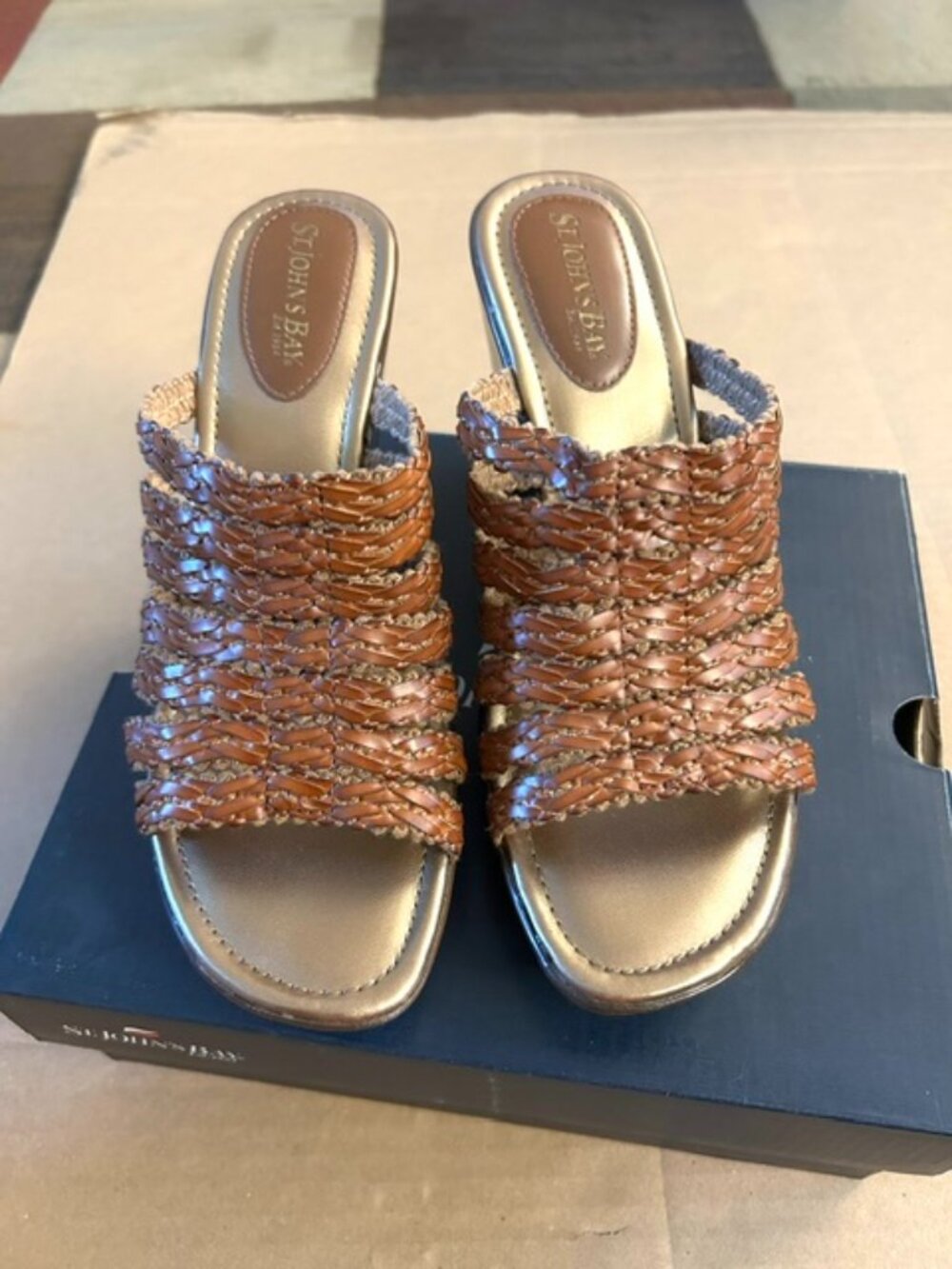 St Johns Bay Wedge Sandals